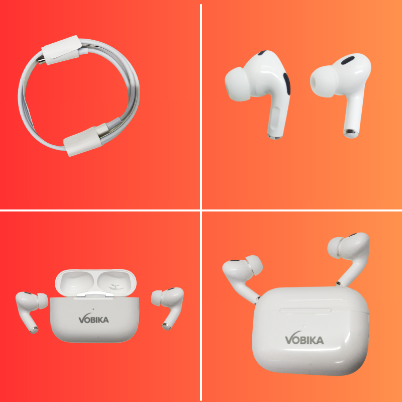 Vobika Wireless Bluetooth Earbuds with Charging Case - Image 3